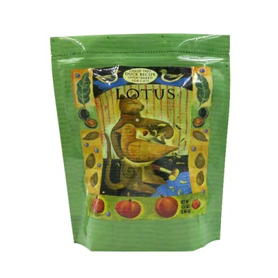 مخصص 2kg 4.5lb الحيوانات الأليفة القطط بطة وصفة الحيوان الغذاء دوق-باي زيبر الحقيبة